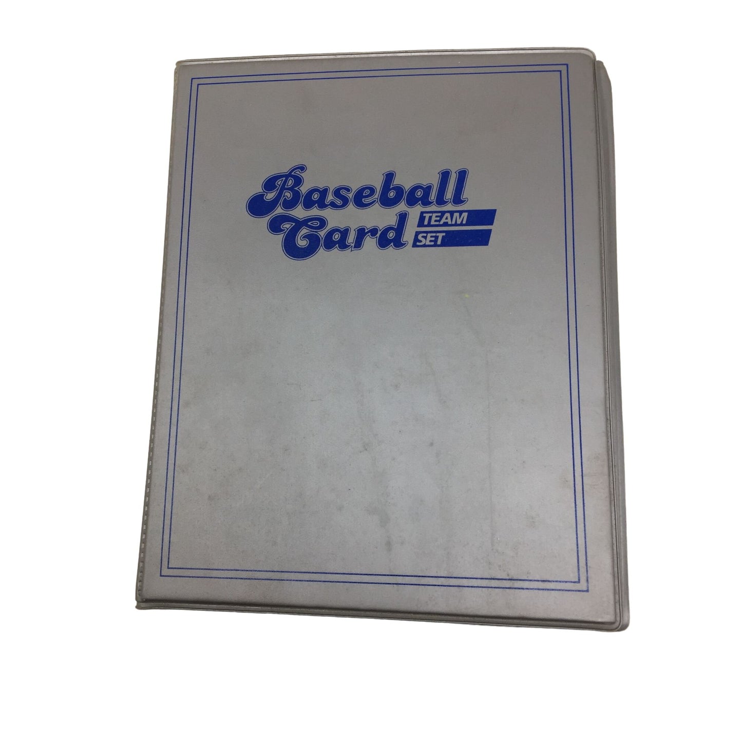 Vintage 88' Baseball Card Team Set Book w/ Baseball Cards- Mark Mcgwire, Rick Rodriguez, Etc...