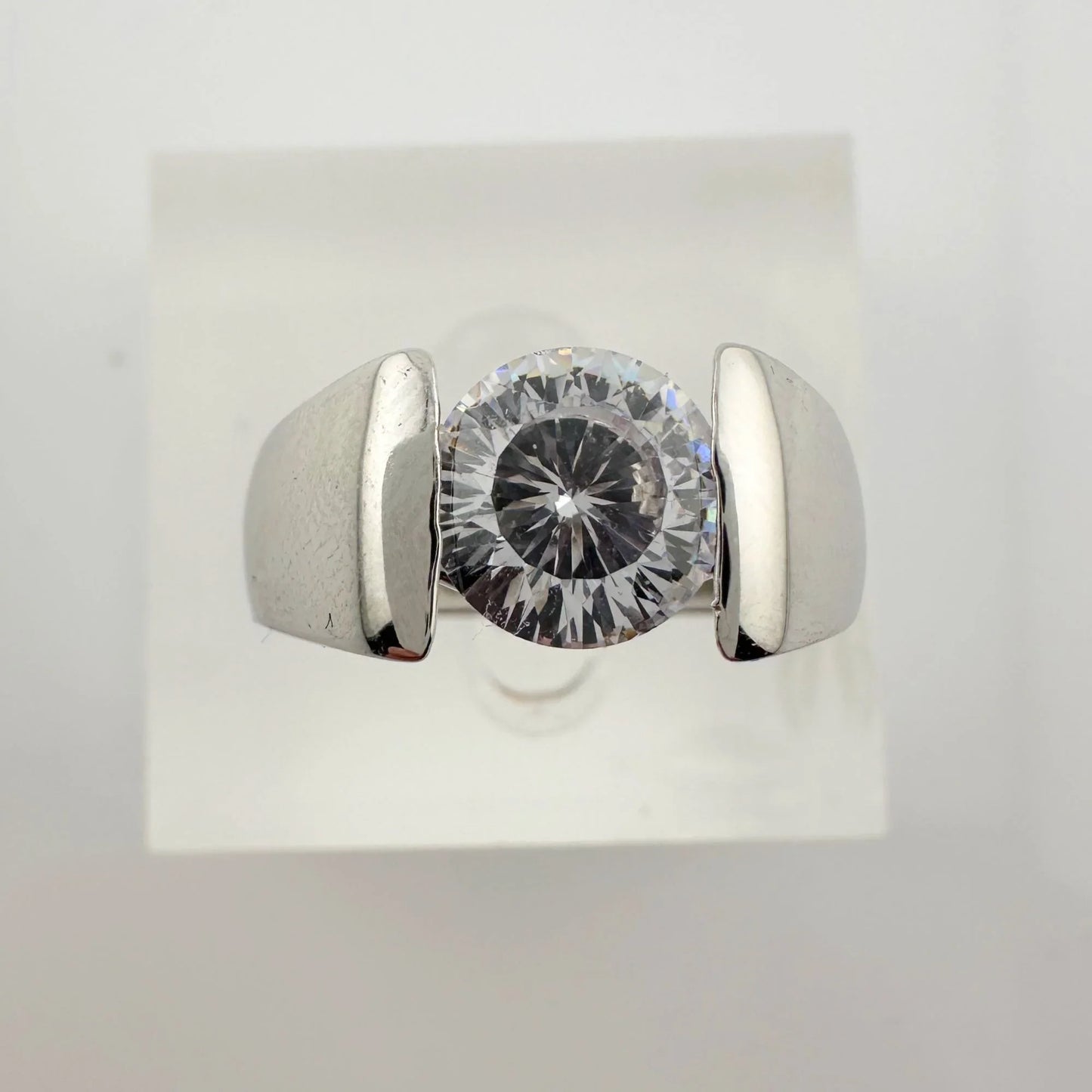 Shimmering and Beautiful 2.00 Carat DiamondLite Solitaire Ring  - Sterling - A+ Stuff