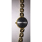 Womens Elizabeth Taylor Quartz Watch Gold Tone w/ Rhinestones