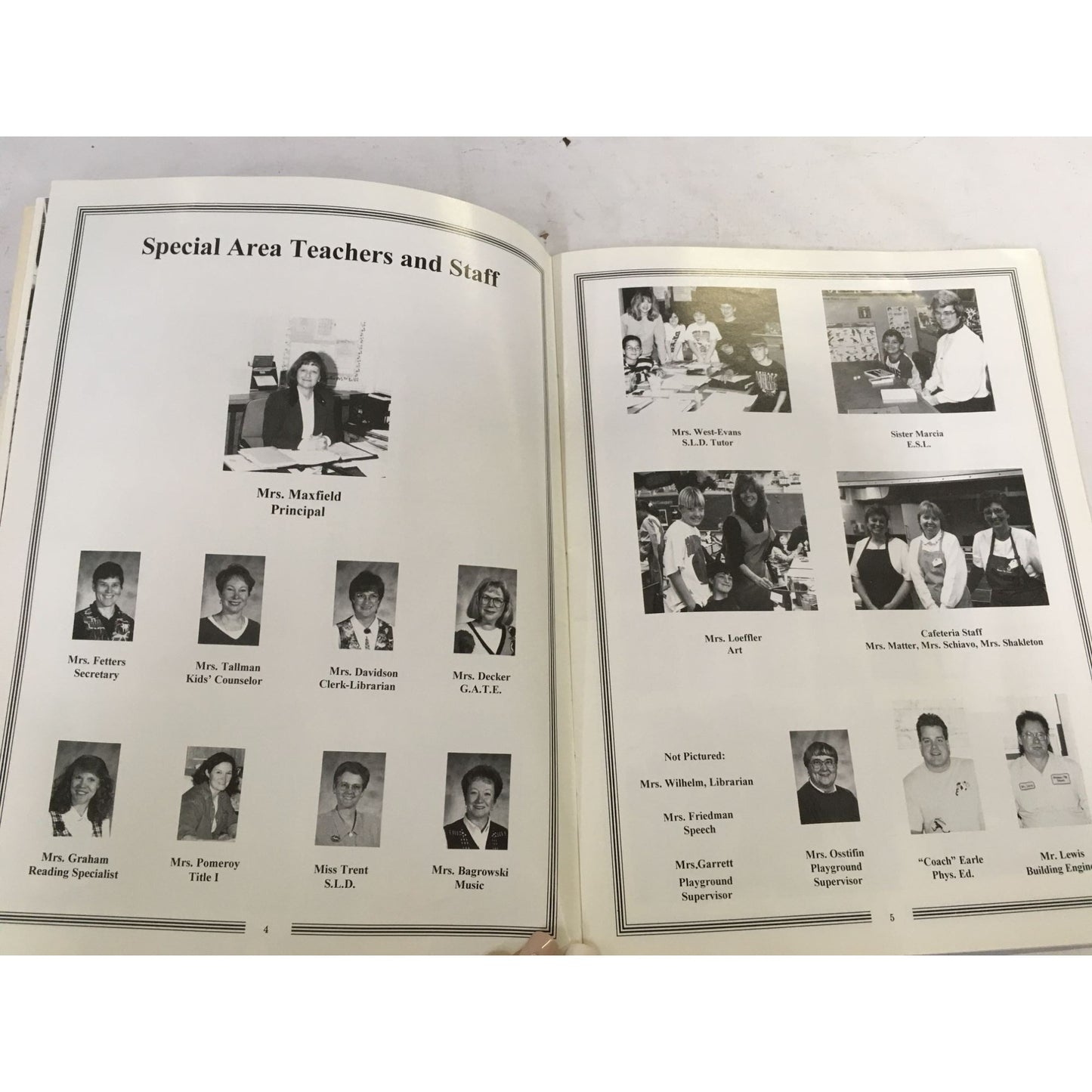 Vintage 1997-1998 Union Elementary School Maumee, Ohio Yearbook