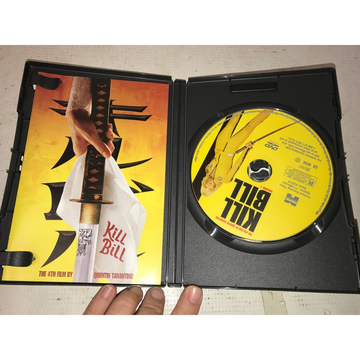 Kill Bill Volume 1 DVD By Quentin Tarantino