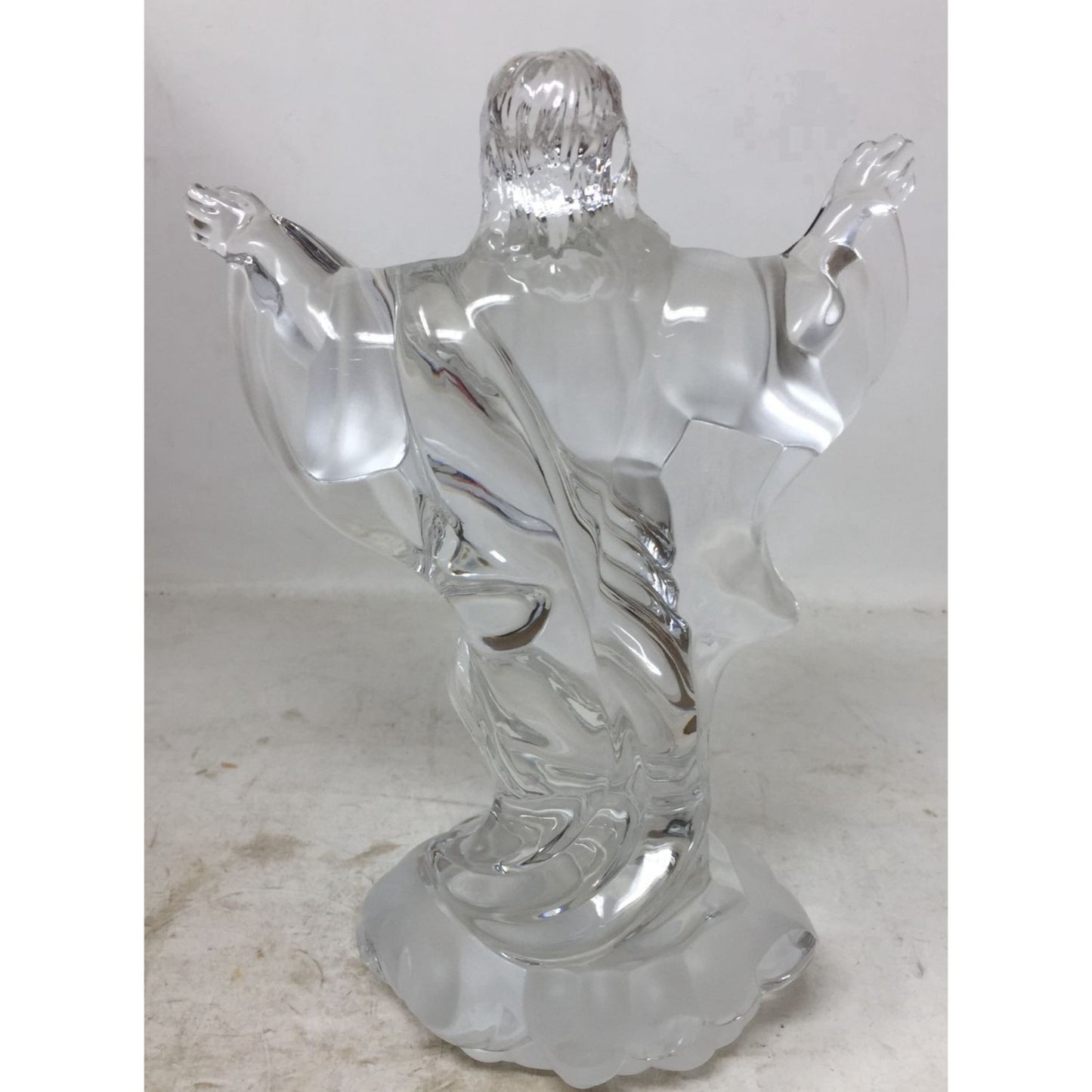 Jesus Christ “The Ascension" Statue Figurine Christian Lenox 9" Fine Crystal