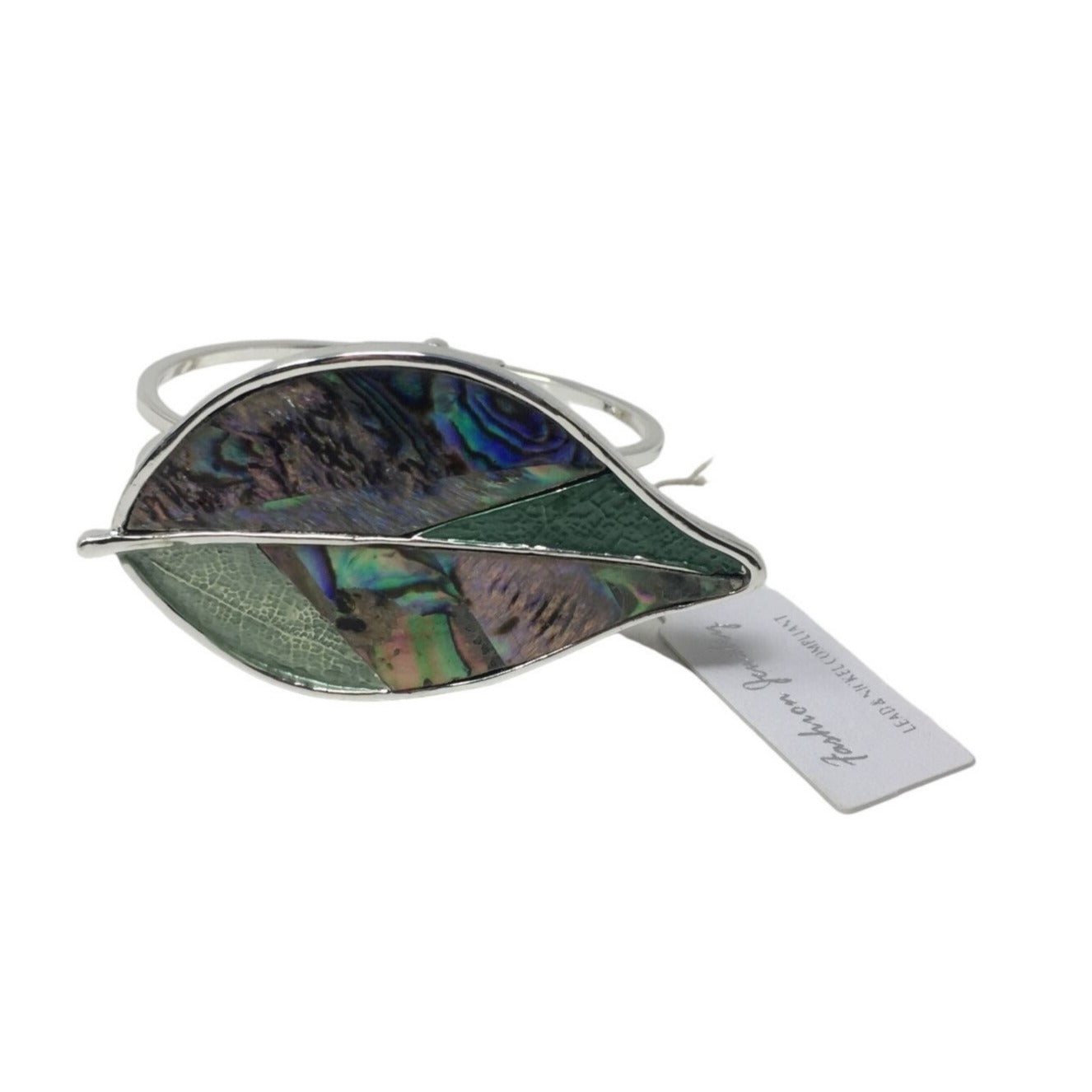 Fashion Jewelry Genuine Abalone Fashion Bangle- New with Tags