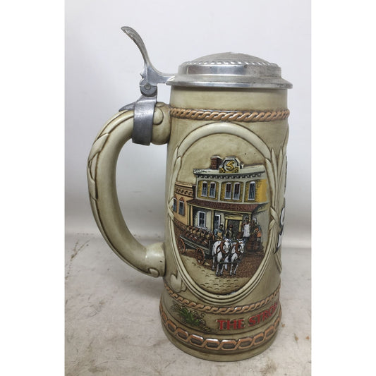 Vintage Stroh's German American Tricentennial Collectible Beer Stein