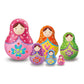 4M Paint Your Own Russian Nesting Doll Trinket Box Kit