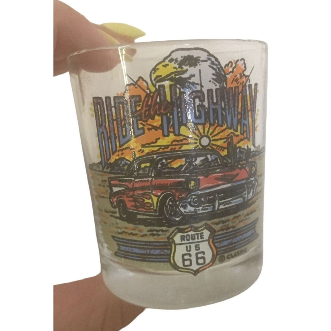 (16) Souvenir Shot Glasses - Las Vegas, ESPN, Double JJ, OHIO, Branson, Cincinnatti, ETC