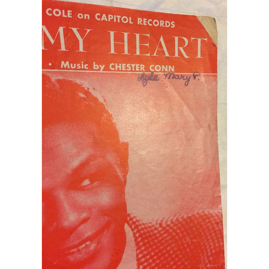 Forgive My Heart By Sammy Gallop & Chester Conn Vintage Sheet Music