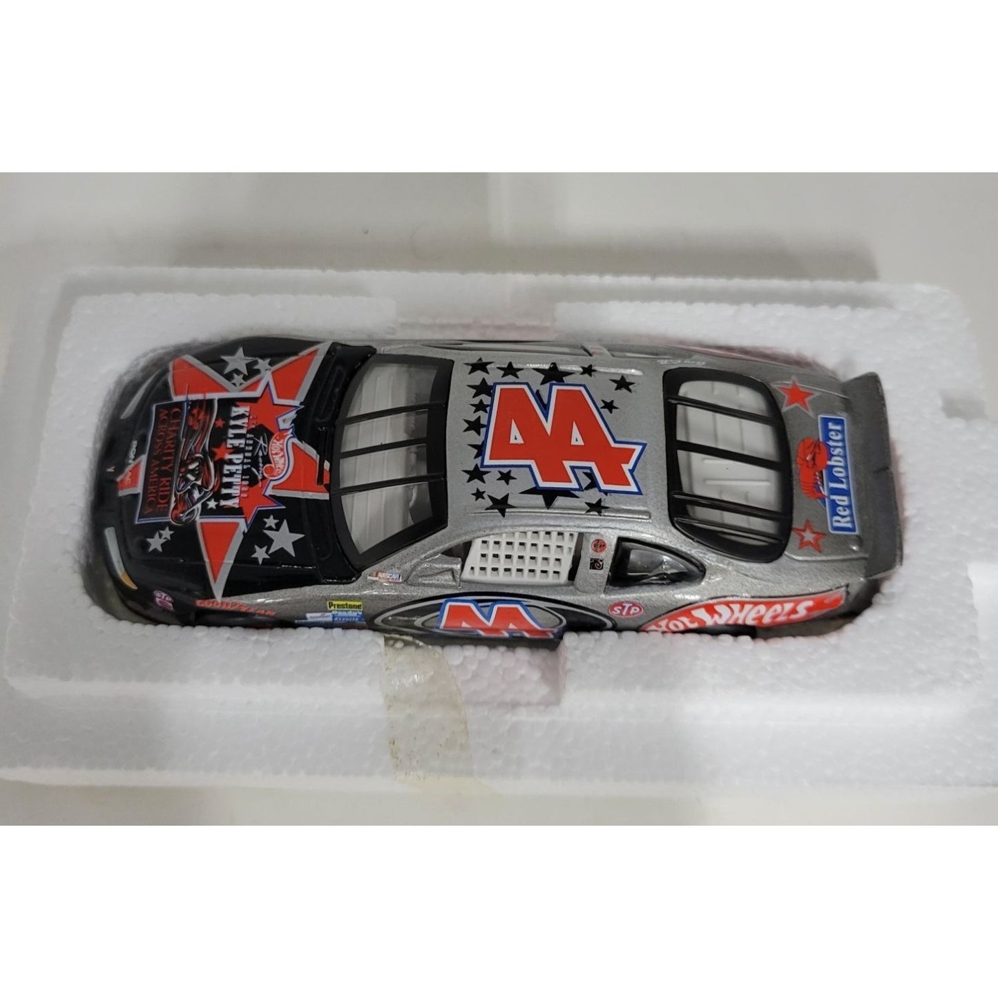 Hot Wheels Racing Kyle Petty #44 - 5th Annual Charity Ride Across America 1:24