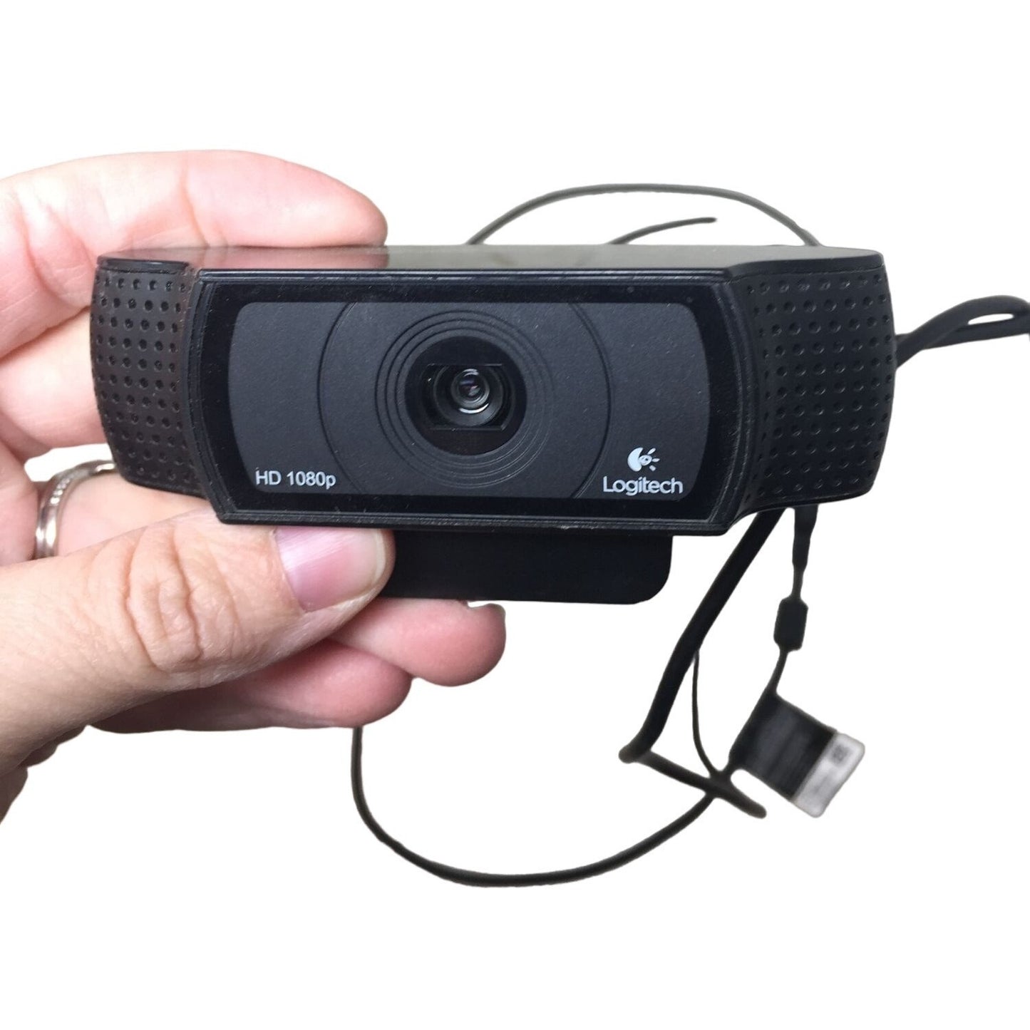 Logitech Corded Black Webcam HD 1080p V-U0028