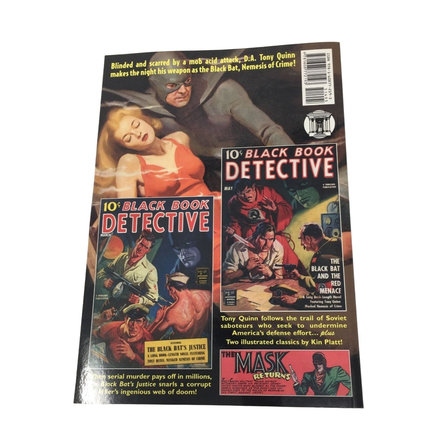 The Black Bat #7 - Black Bat's Justicwe & Black Bat and the Red Menace - Classic Pulp