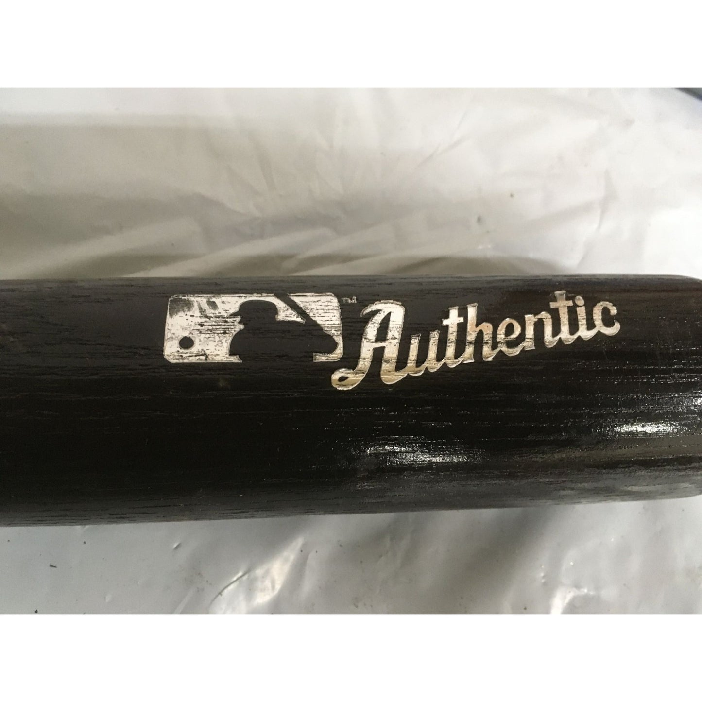 Genuine Major League Baseball Black Louisville Slugger Baseball Bat S345