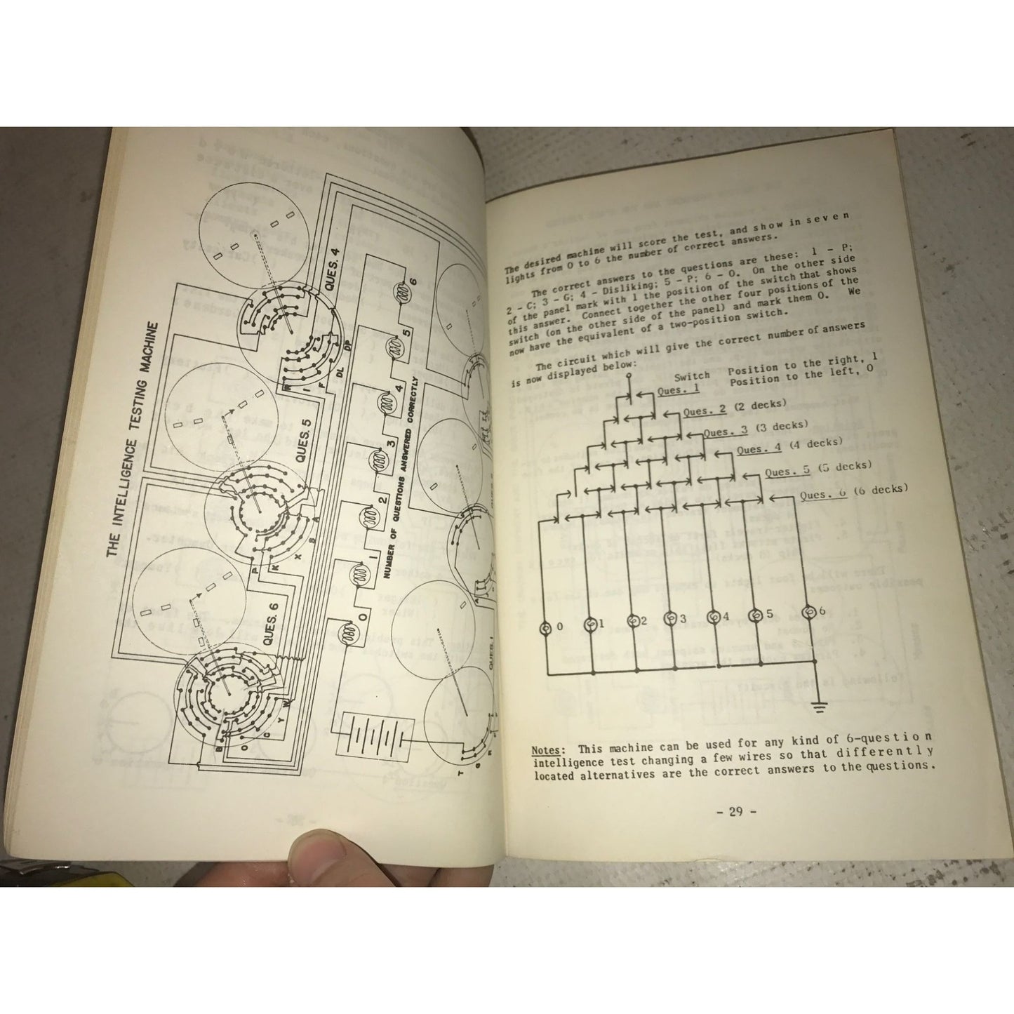 Geniacs Simple Electric Brain Machines & How to Make Them Vintage Paperback