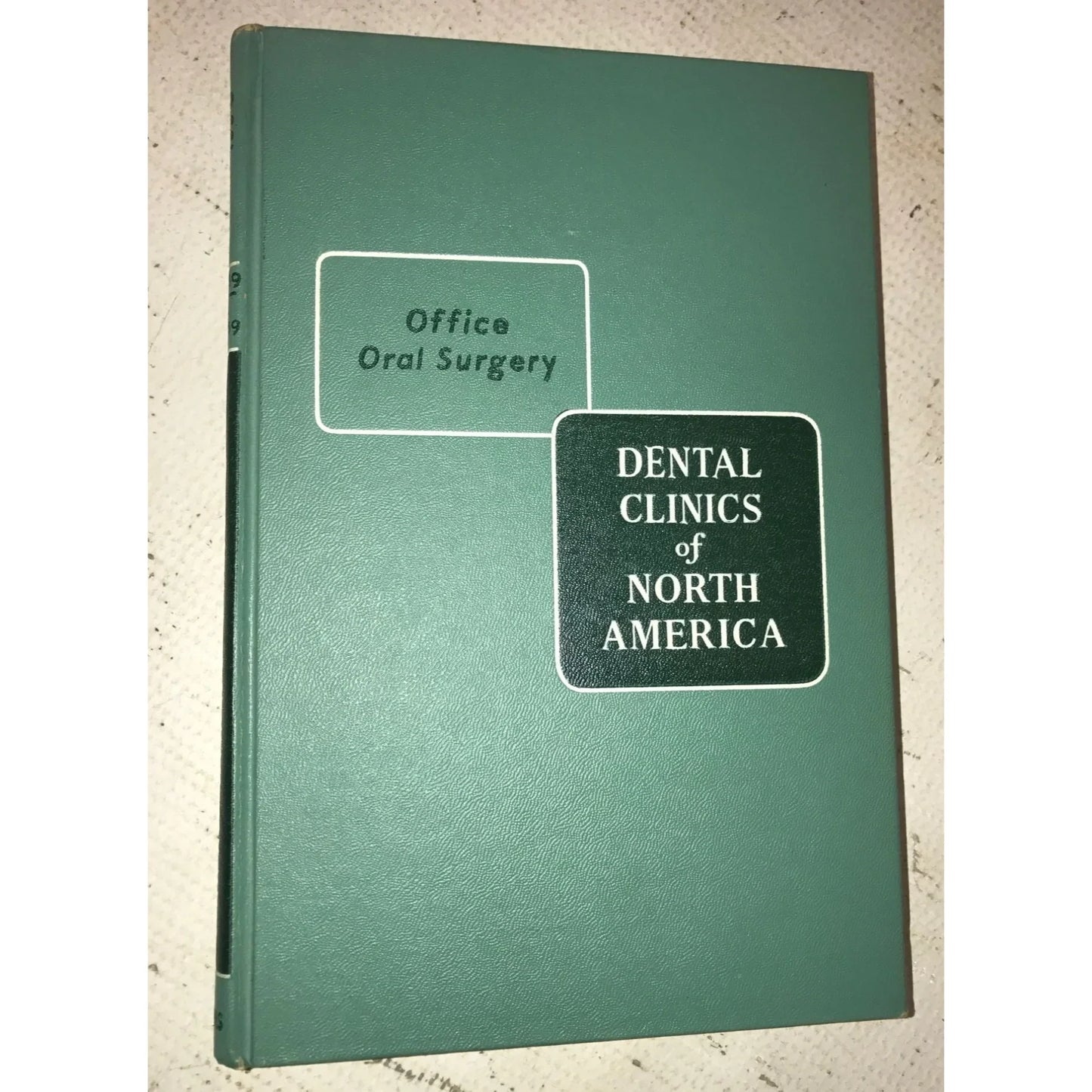 Saunders DENTAL CLINICS OF NORTH AMERICA Hardcover Dentistry Book - A+ Stuff