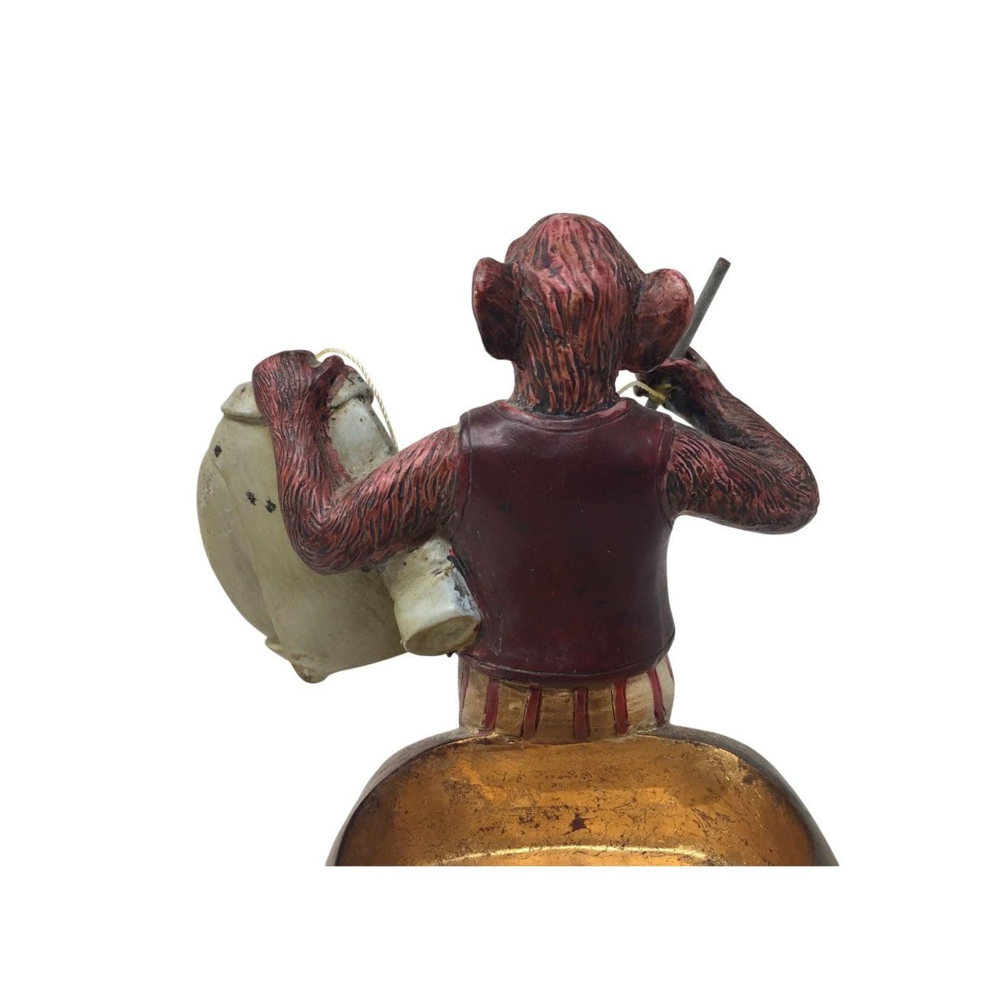 Vintage Monkey Sewing a Shirt Pincushion (Cushion is missing)