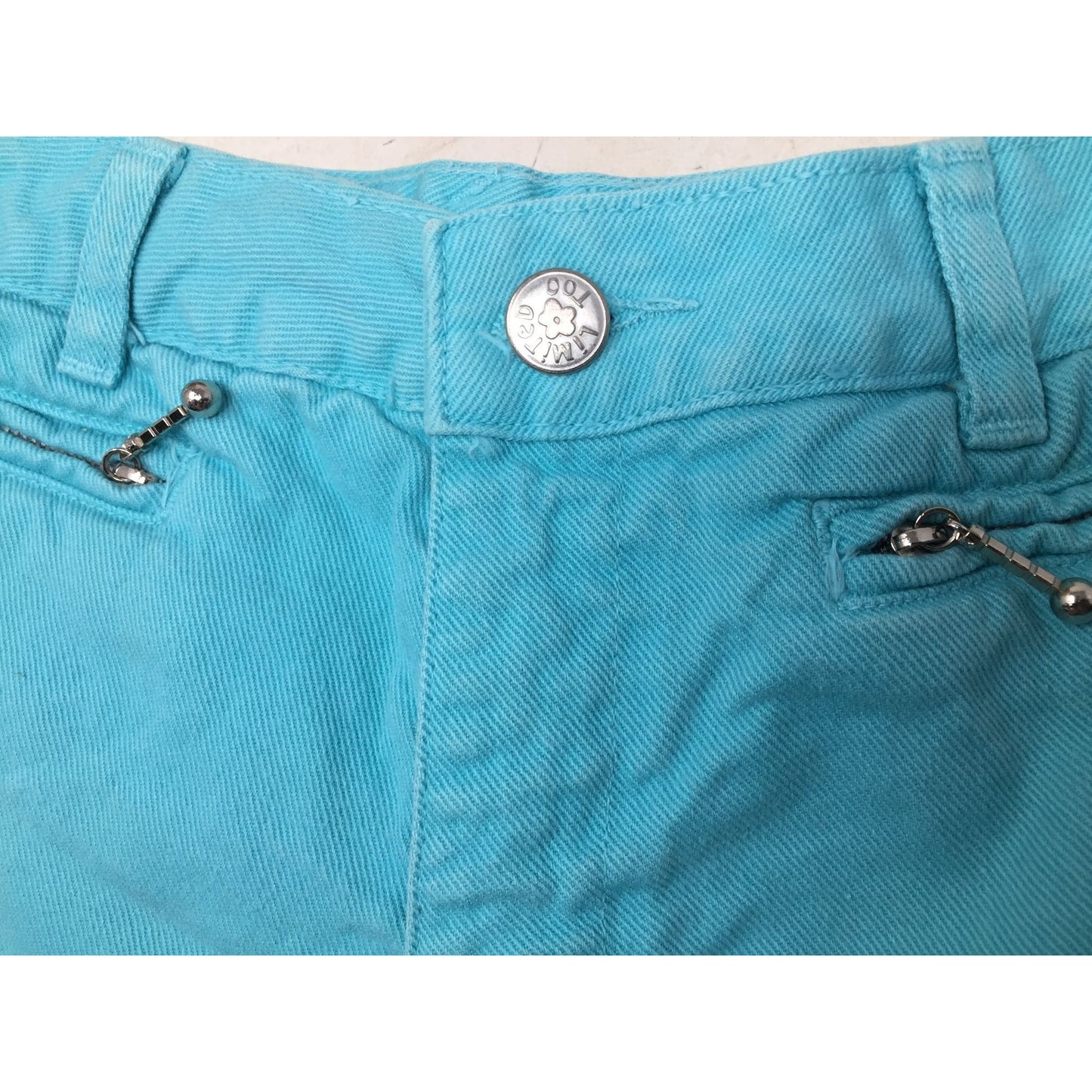 Limited Too Girls Blue Shorts size 8 with Pockets