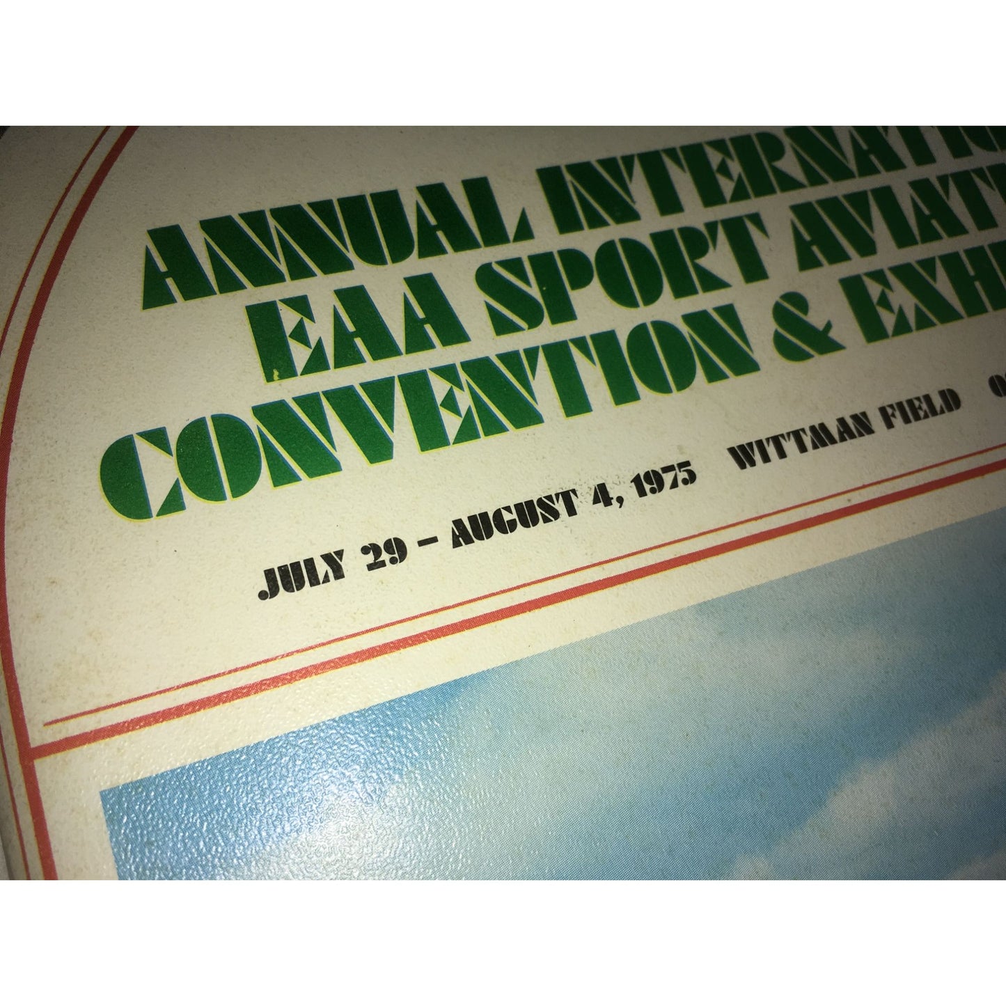 23rd Annual International EAA Sport Aviation Convention & Exhibition Program