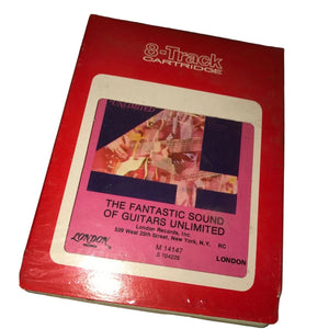 Vintage Music 8 Track Cassette Tape The Fantastic Sound of Guitars Unlimited