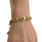 Givenchy G Link Gold Plate Bracelet