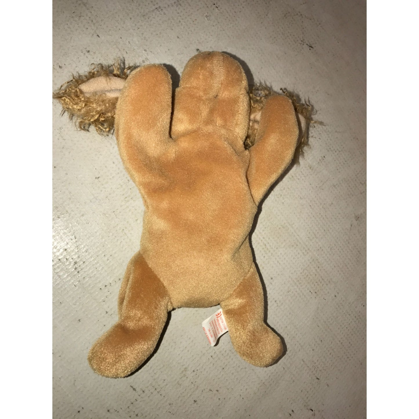 Vintage 1997 TY Beanie Baby with Tags Spunky the Dog