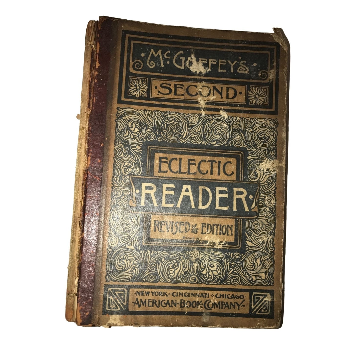 McGuffeys new second Eclectic reader for young learners antique book