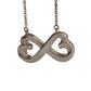 Tiffany and Co Paloma Picasso Double Loving Heart Infinity Necklace 16"