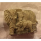 Mother Elephant & Baby Elephant Refrigerator Magnet - About 2 inches