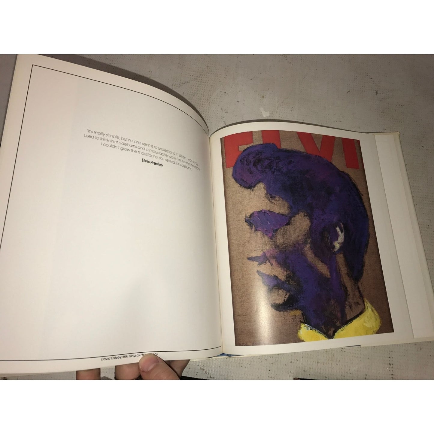 Elvis in Art Compiled by Roger G. Taylor Hardback Book