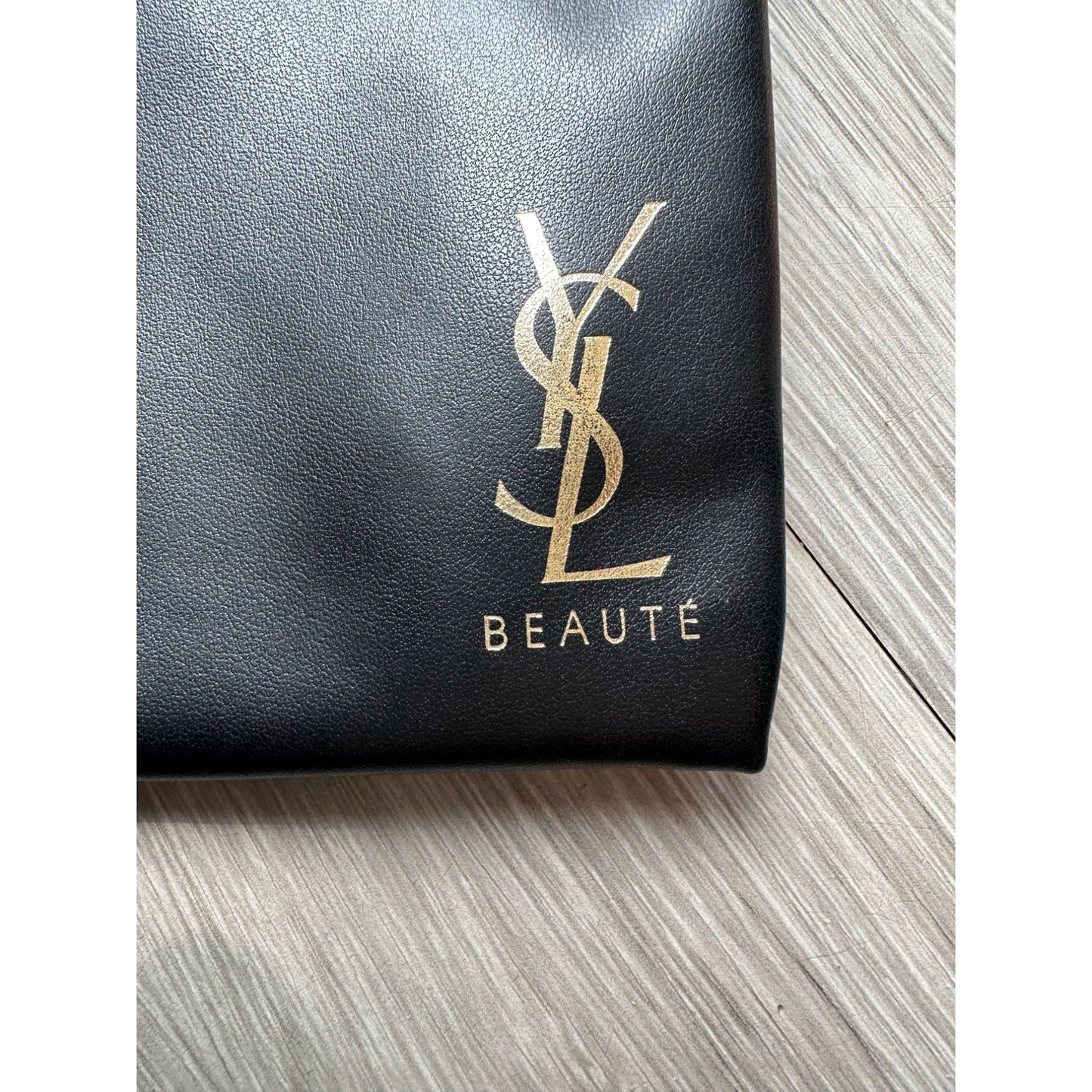 YSL Yves Saint Laurent Black Beaute Pouch