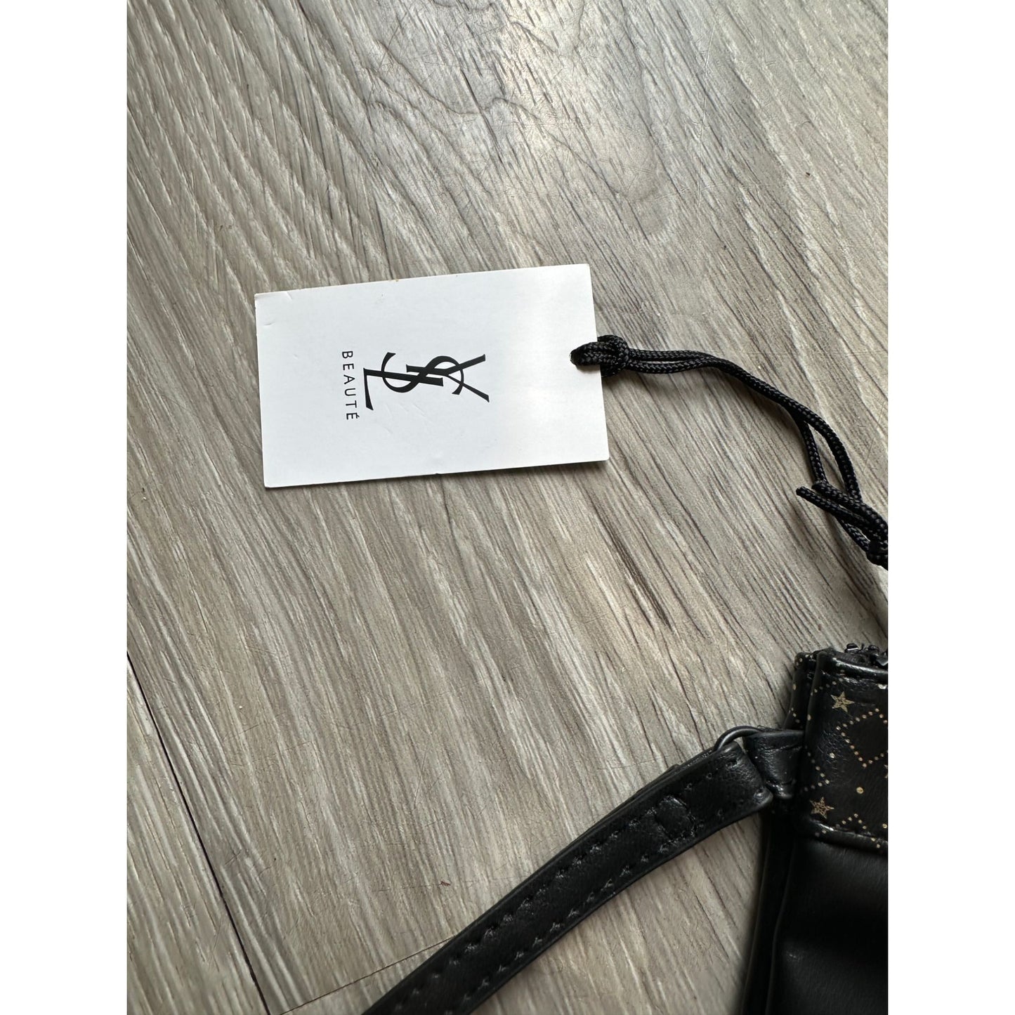 YSL Yves Saint Laurent Black Beaute Pouch