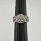 Elegant 1/2 Ct Natural Diamond Illusion Setting Cluster Ring Size 7