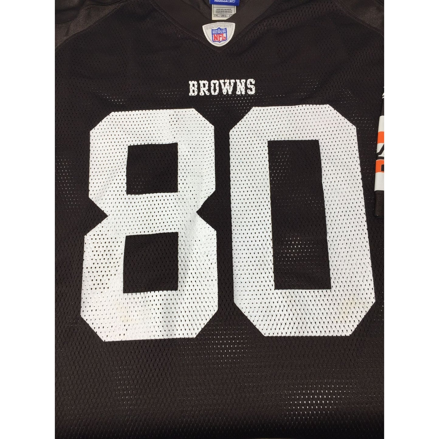 Vintage Reebok Cleveland Browns Kellen Winslow Jr. #80 Jersey