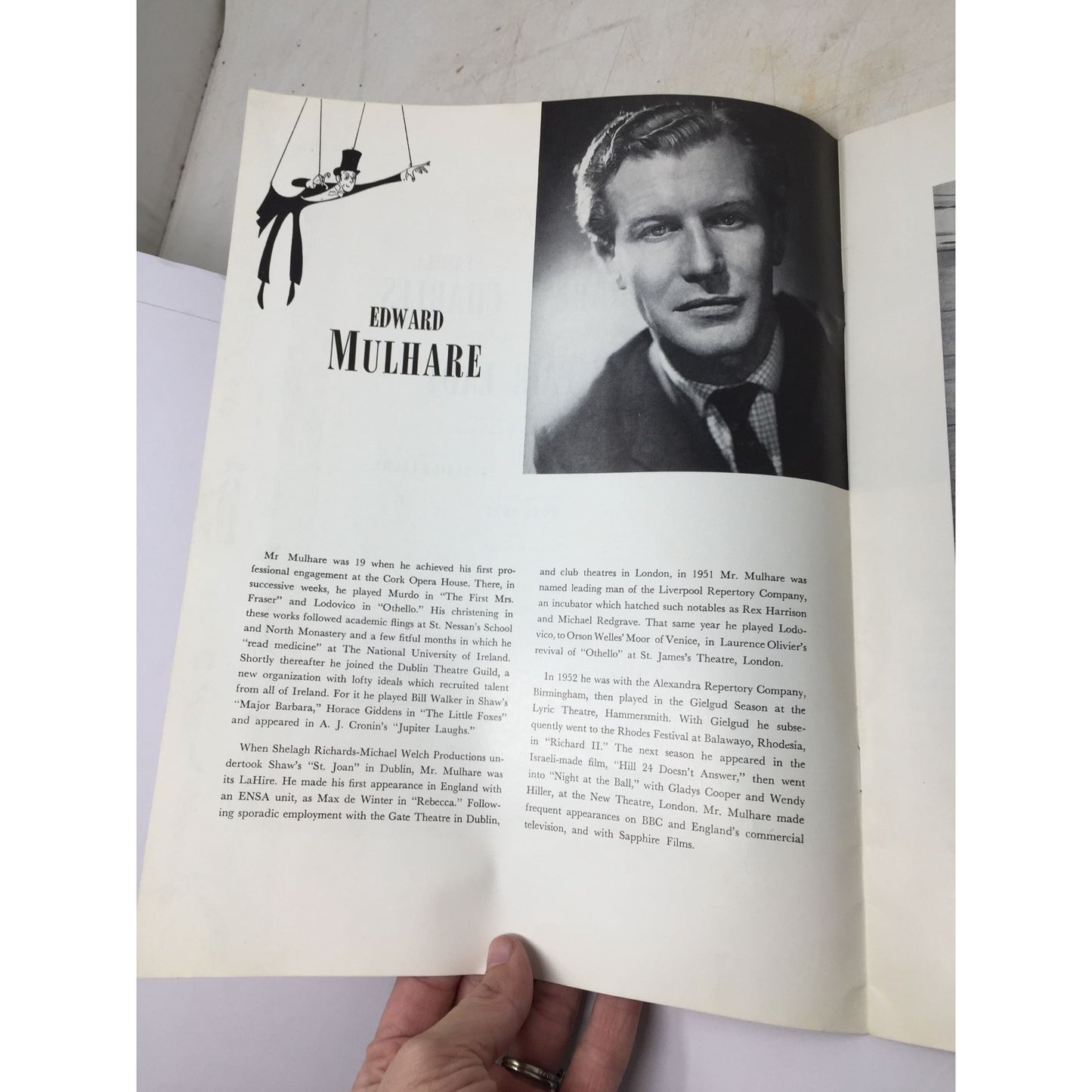 ''MY FAIR LADY'' Vintage Musical Souvenir Program Book