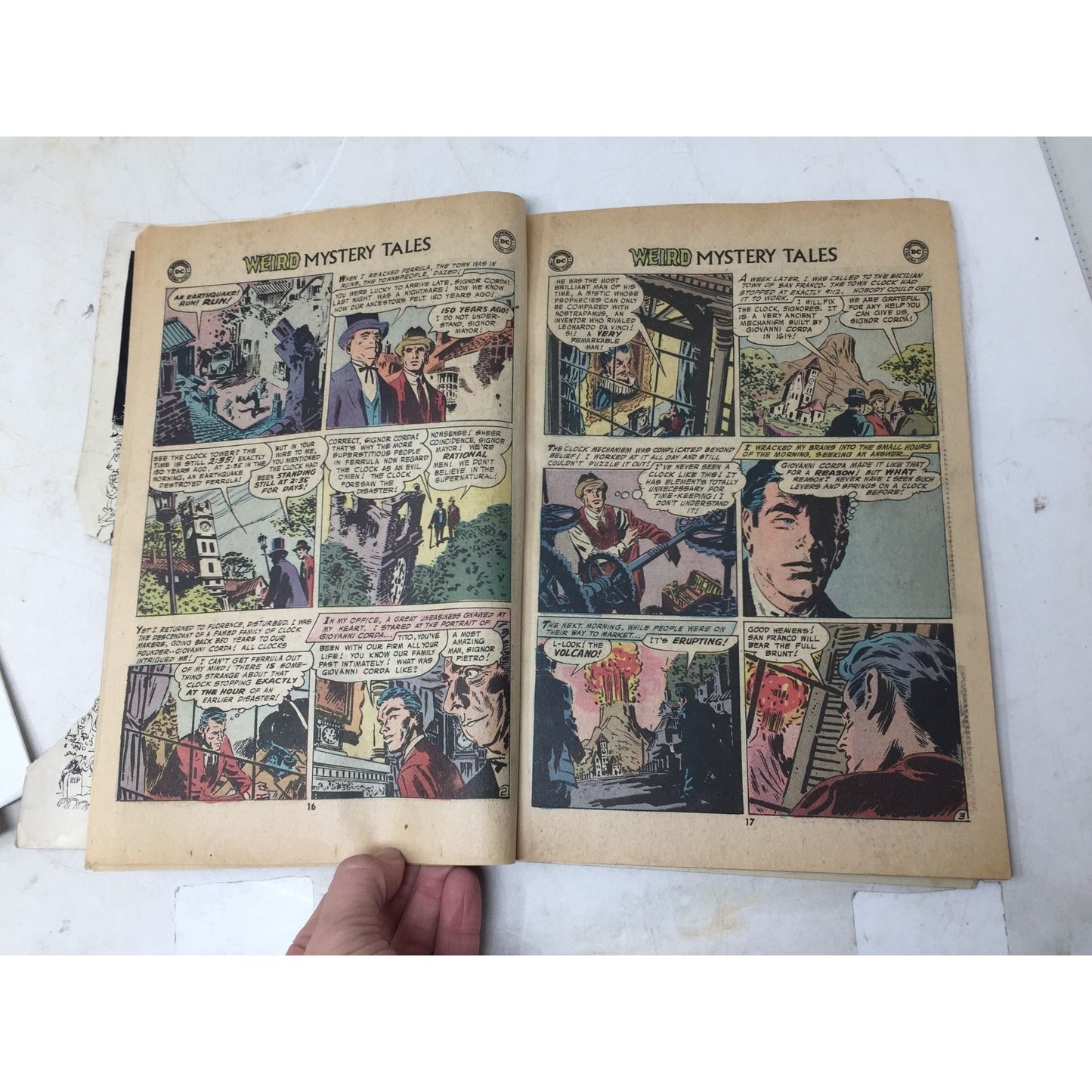 Vintage 1971 - DC 100 Super Spectacular Pages #4 Weird Comic Book