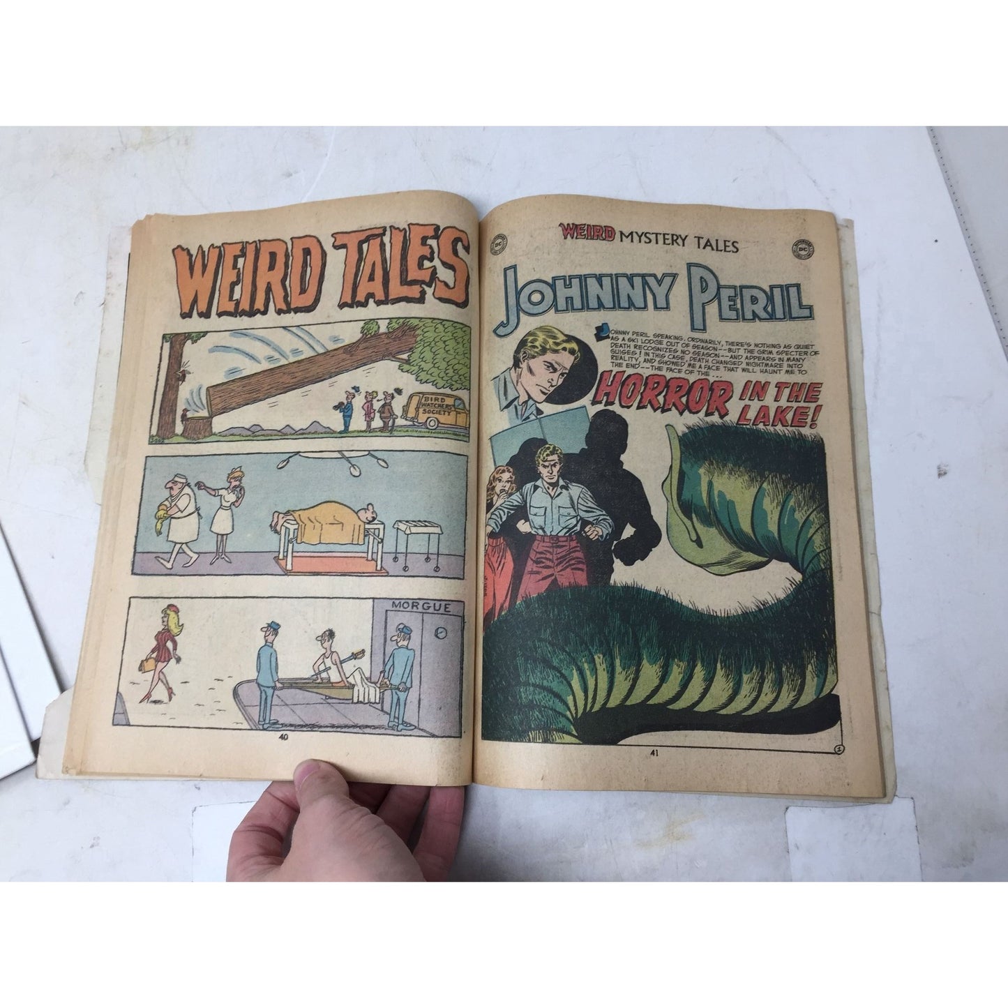 Vintage 1971 - DC 100 Super Spectacular Pages #4 Weird Comic Book