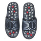 BYRIVER Foot Reflexology Tools Pressure Point Massage Mat Slippers Slides Sandals Shoes