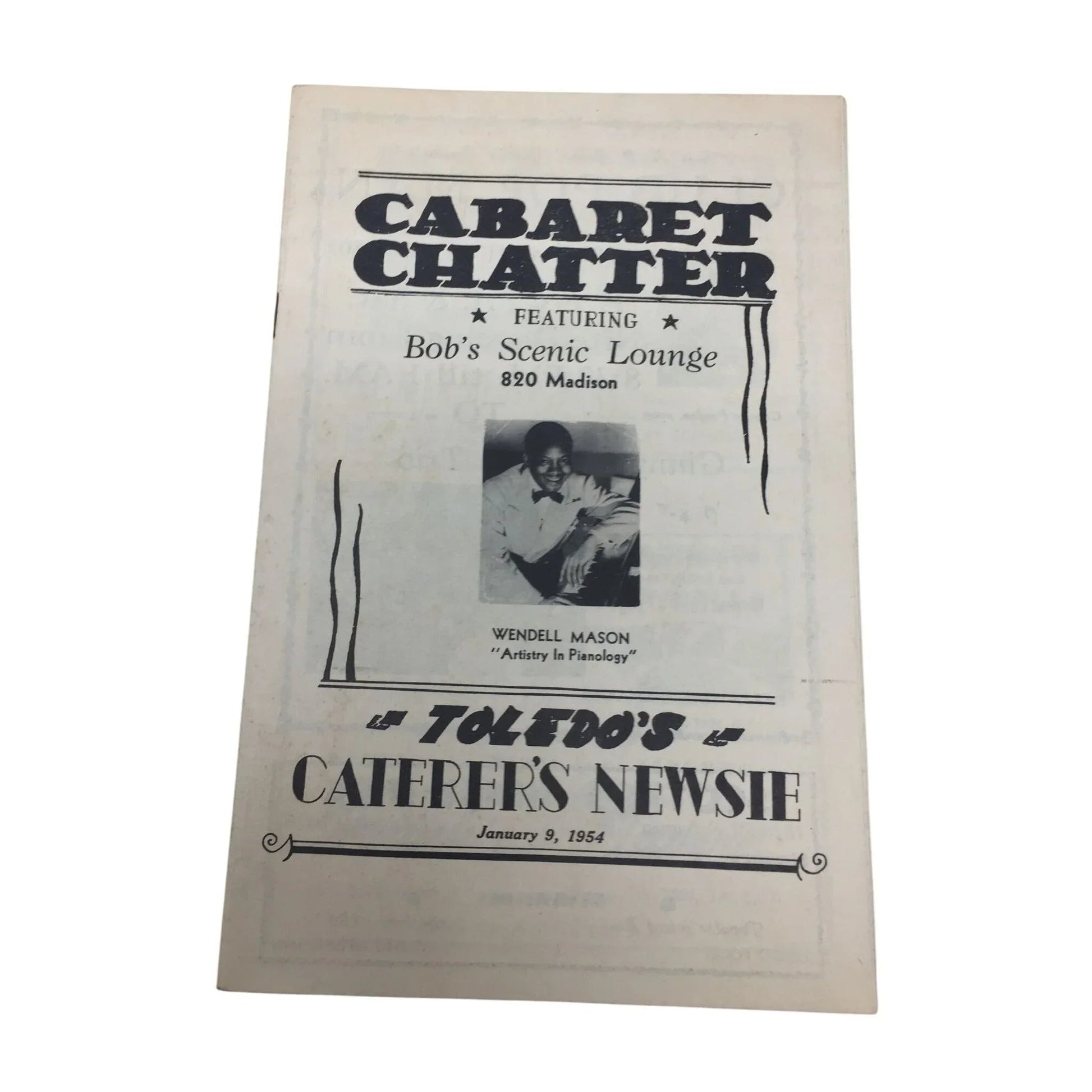 Cabaret Chatter Featuring Bob's Scenic Lounge - Toledo's Caterer's Newsie - A+ Stuff - Books - A+ Stuff