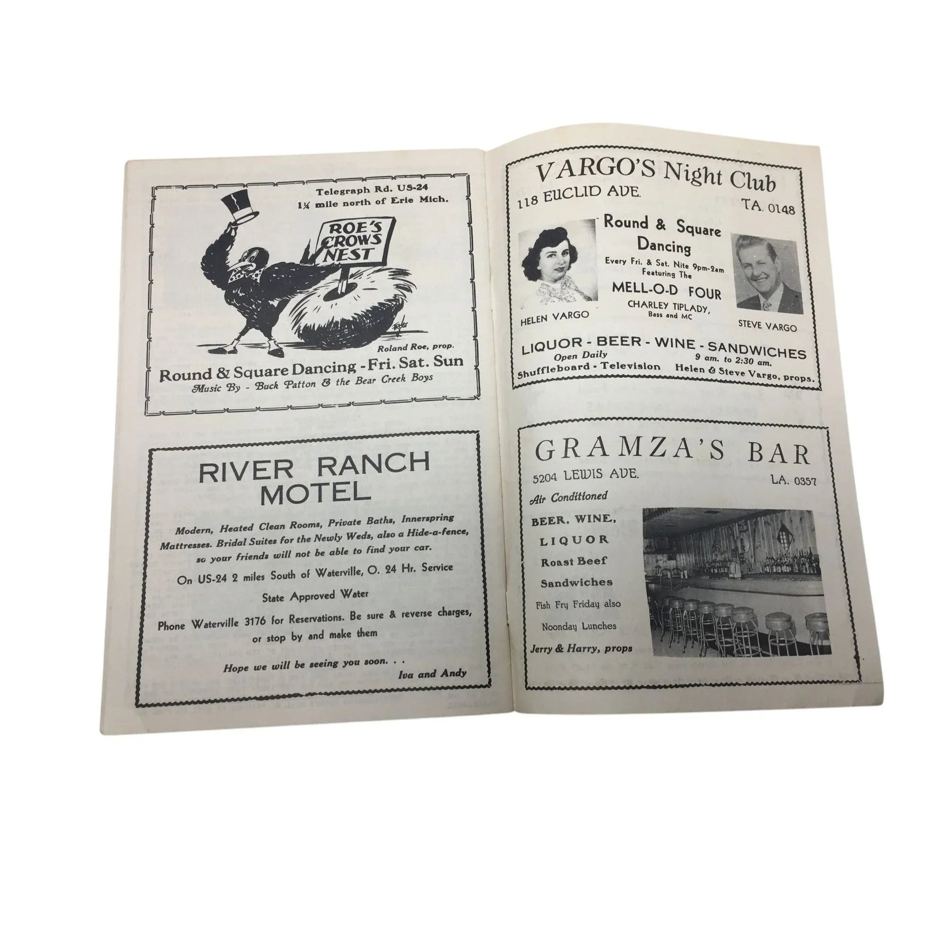 Cabaret Chatter Featuring Bob's Scenic Lounge - Toledo's Caterer's Newsie - A+ Stuff - Books - A+ Stuff