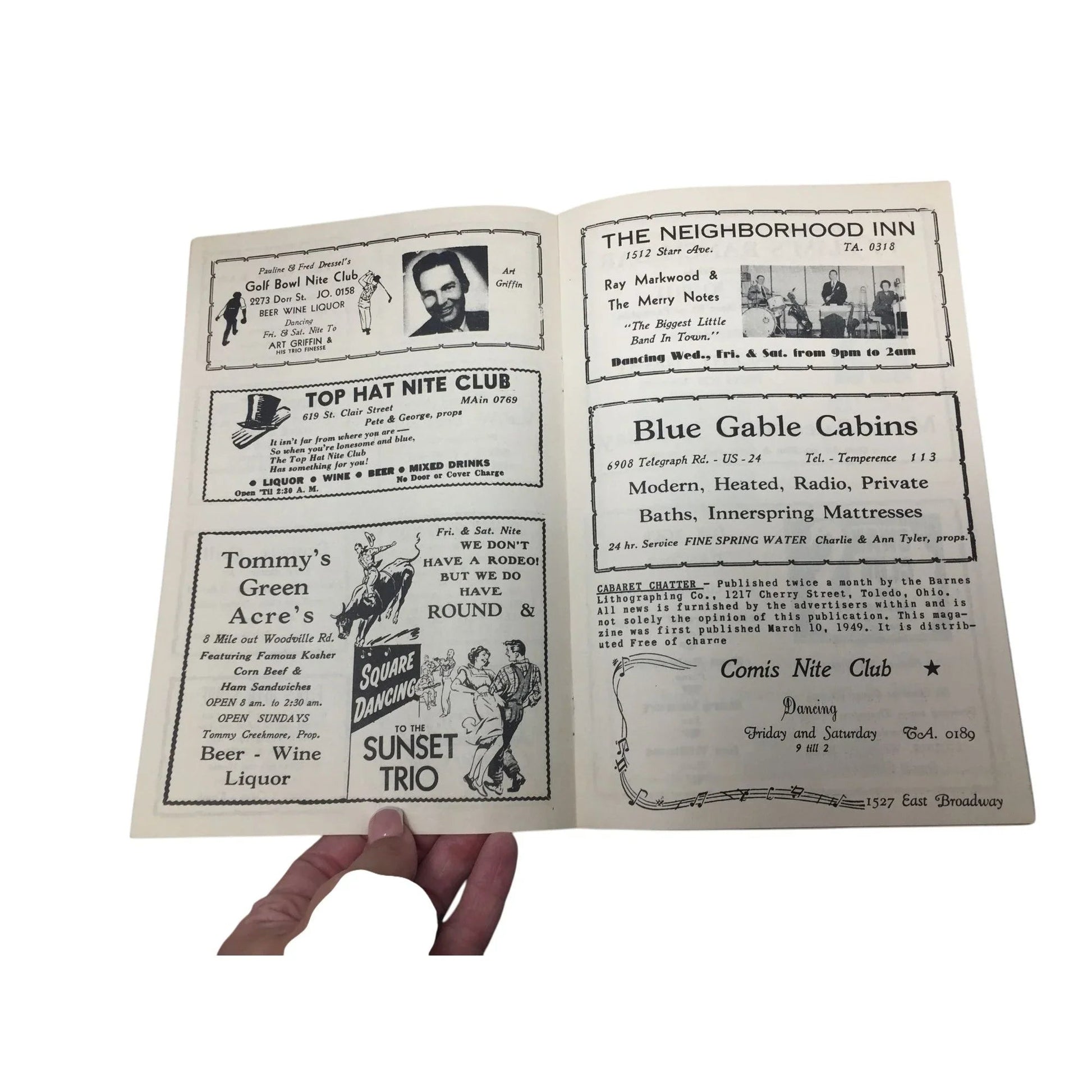 Cabaret Chatter Featuring Bob's Scenic Lounge - Toledo's Caterer's Newsie - A+ Stuff - Books - A+ Stuff