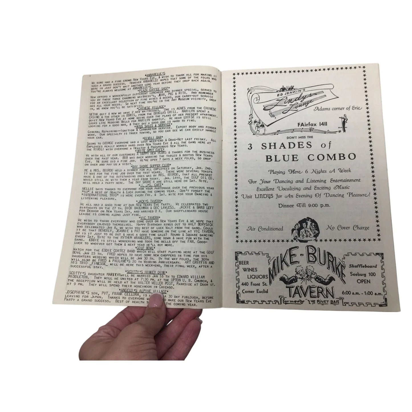 Cabaret Chatter Featuring Bob's Scenic Lounge - Toledo's Caterer's Newsie - A+ Stuff - Books - A+ Stuff