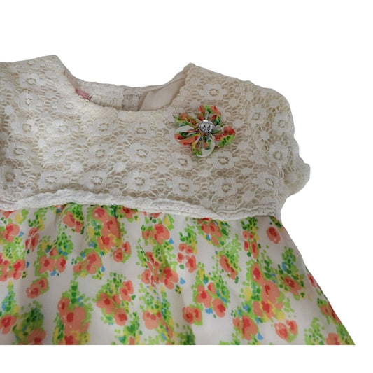 Little Lass Baby/Toddlers Floral Shirt Size 24M