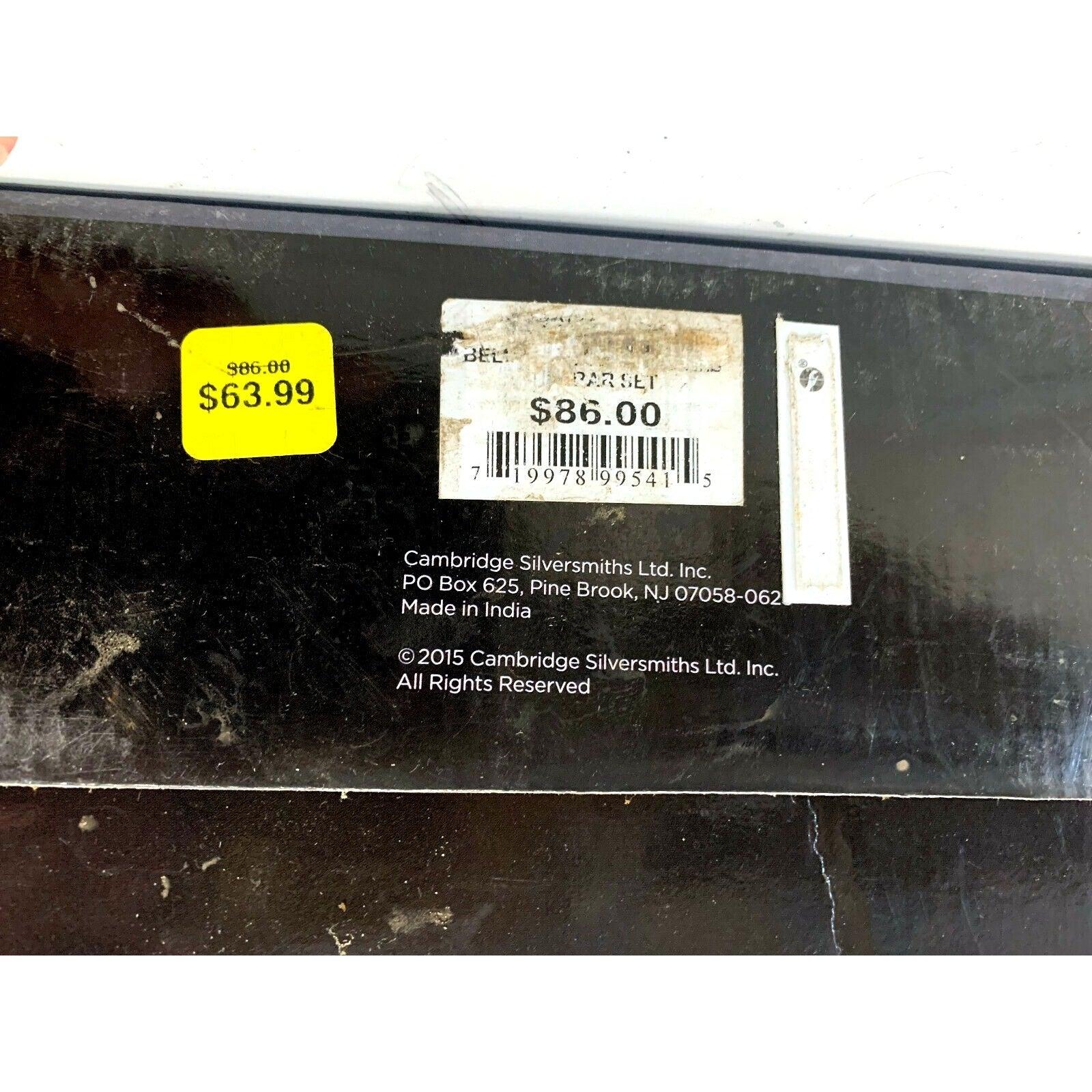 CAMBRIDGE Silversmiths Hammered Red Metallic Ice Bucket, Shaker & Tray Barware Set - Cambridge - Barware Set - A+ Stuff