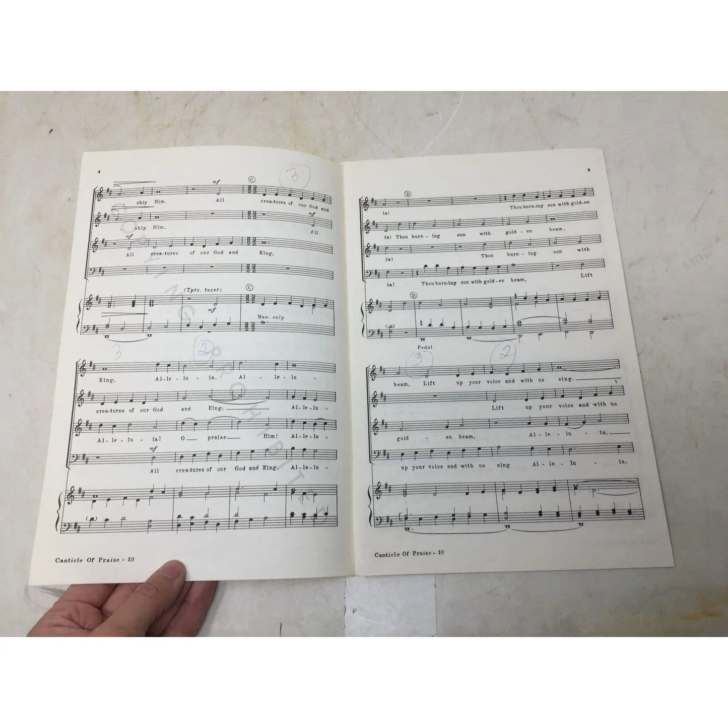 ''Canticle Of Praise'' From the Psalms and St Francis of Assisi (Arranged by Hal Hopson) - A+ Stuff - SHEET MUSIC - A+ Stuff