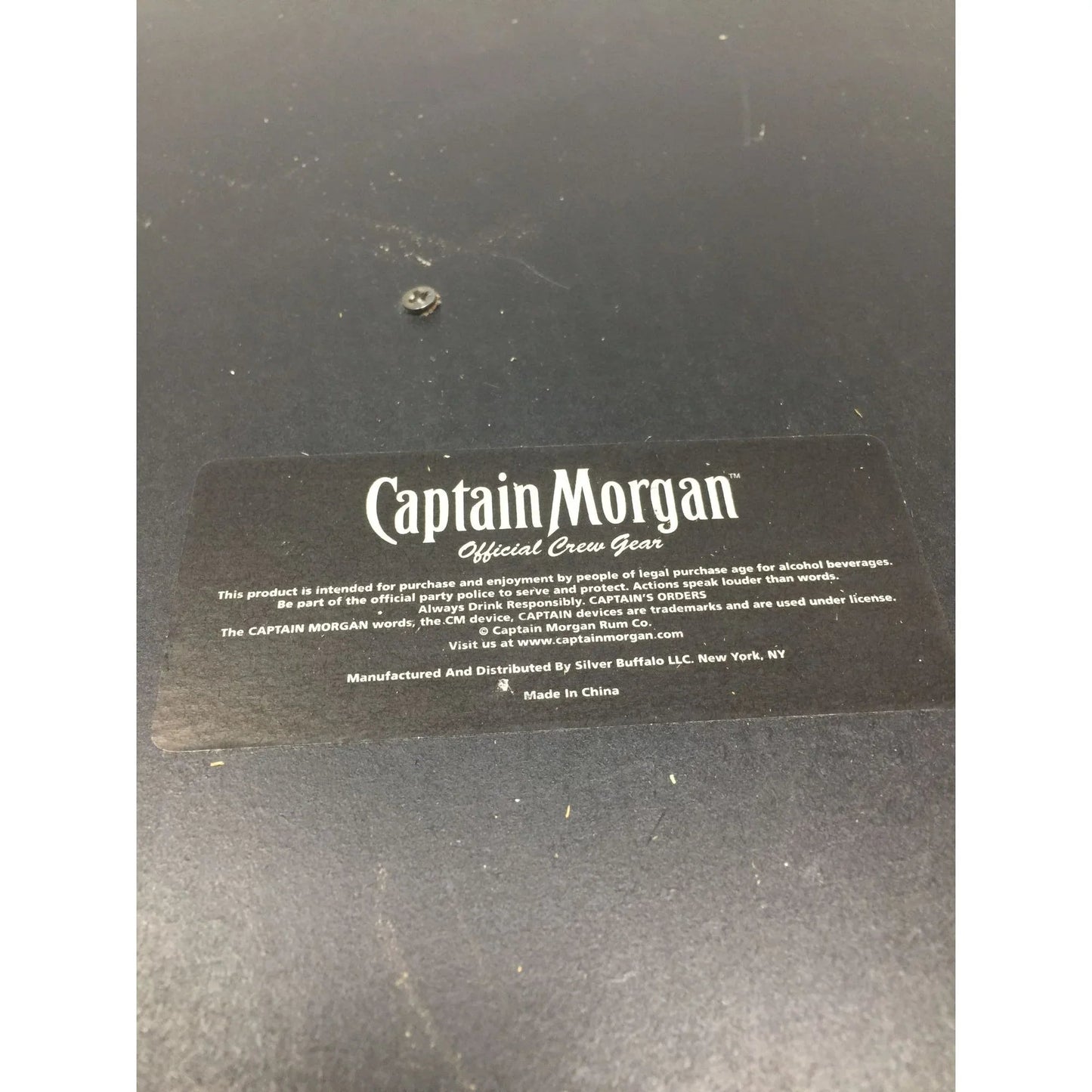 Captain Morgan Original Spiced Rum 3D Promo Wooden Bar Sign - A+ Stuff