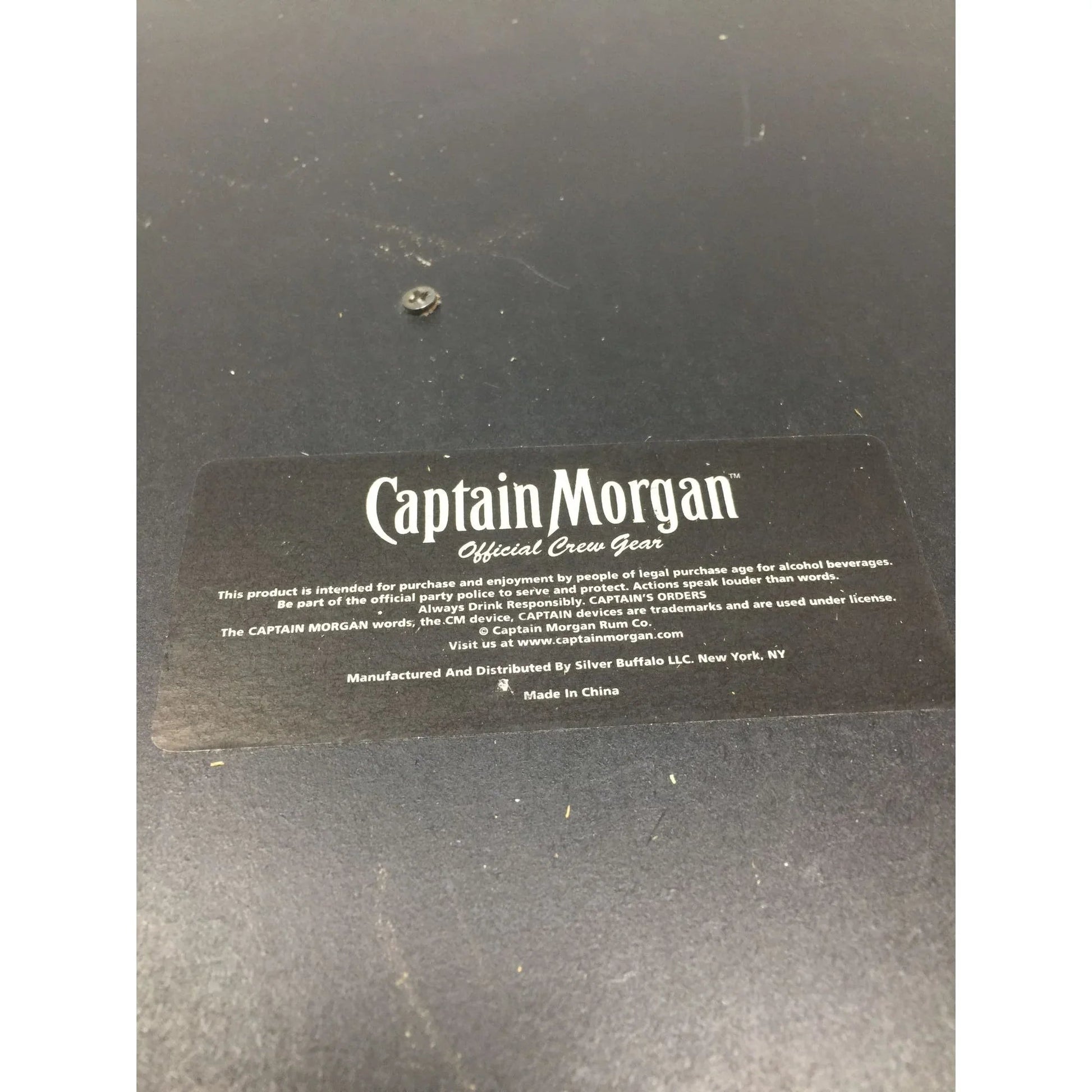 Captain Morgan Original Spiced Rum 3D Promo Wooden Bar Sign - A+ Stuff