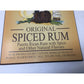 Captain Morgan Original Spiced Rum 3D Promo Wooden Bar Sign - A+ Stuff
