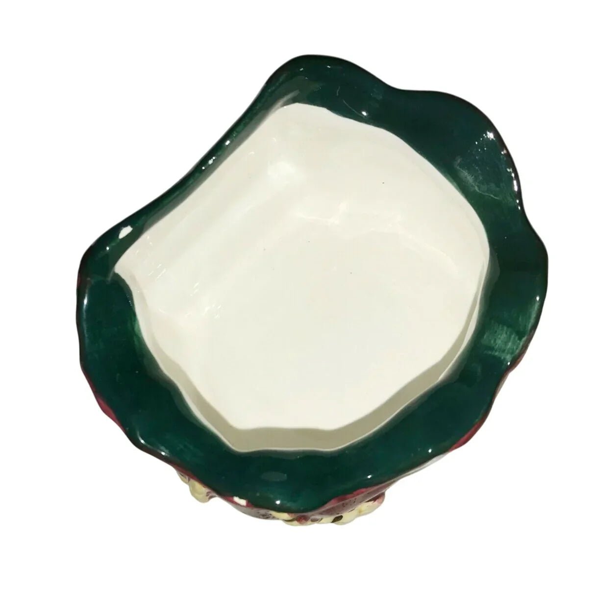 Cardinal Sleigh 2 Pc Christmas Hand Painted Ceramic Chip & Dip Set - Cardinal Inc. - Holiday Table Decor - A+ Stuff