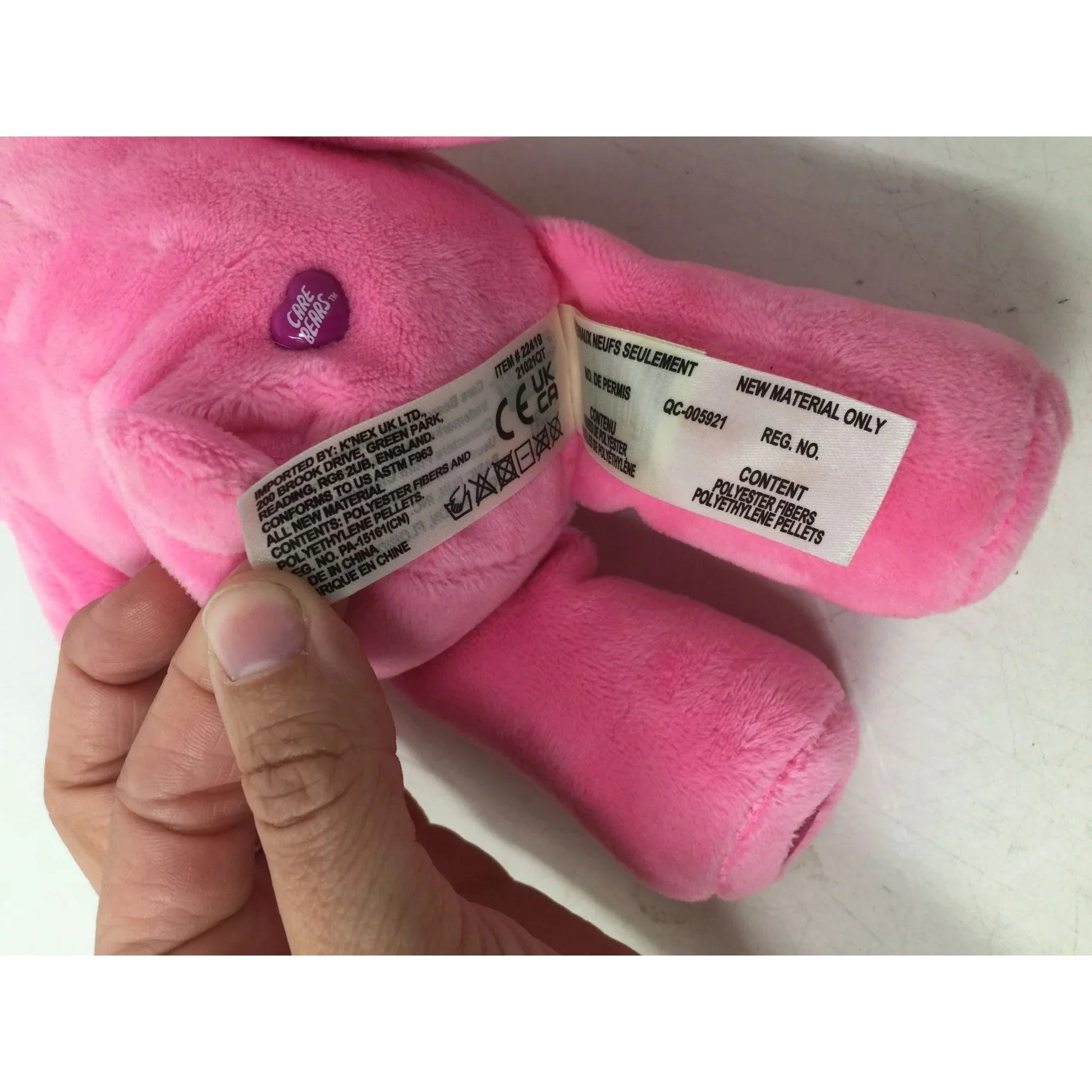 Care Bears Pink Cheer Bear - New with Tag - care bears - Stuffed Animals - A+ Stuff