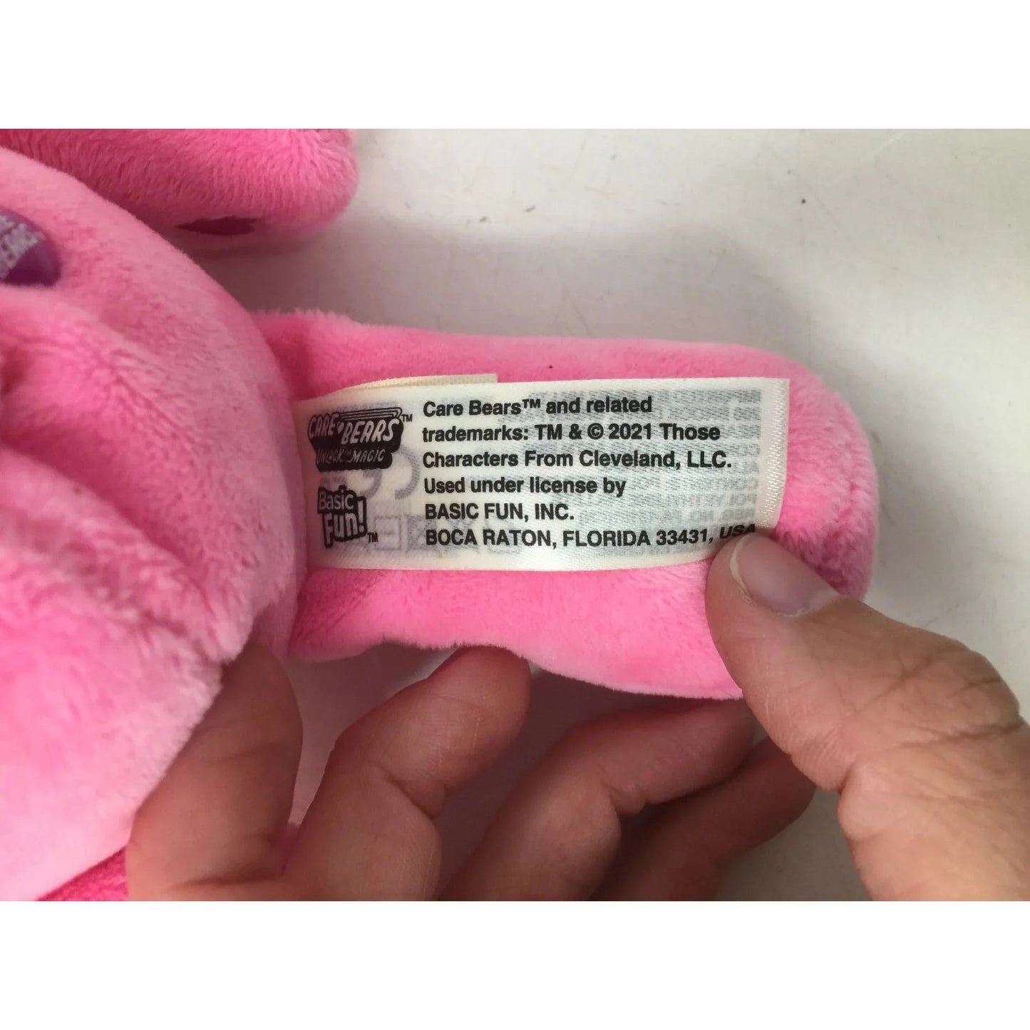Care Bears Pink Cheer Bear - New with Tag - care bears - Stuffed Animals - A+ Stuff