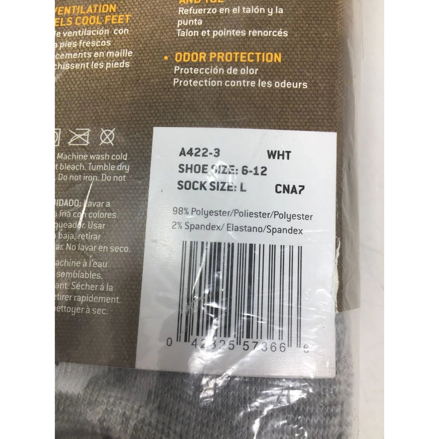 Carhartt Men's SC4223M Force® Midweight Crew Sock - 5 Pairs! - Carhartt - Men's Socks - A+ Stuff