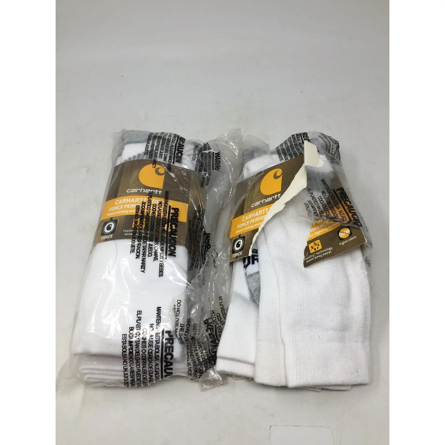 Carhartt Men's SC4223M Force® Midweight Crew Sock - 5 Pairs! - Carhartt - Men's Socks - A+ Stuff
